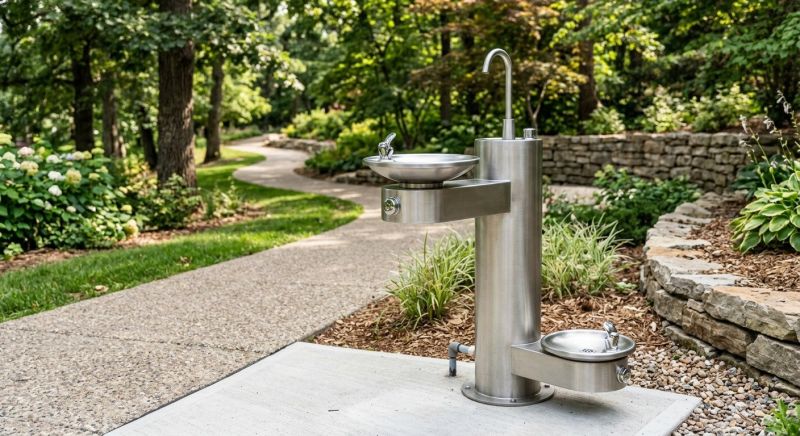 Drinking Fountain Installation in St Louis, MO