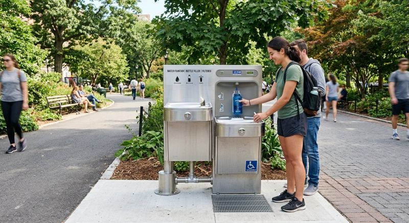 Drinking Fountain Replacement in Reno, NV