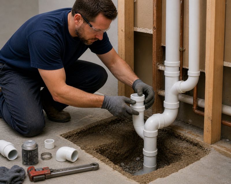 Plumbing Drain Installation in Charlotte, NC