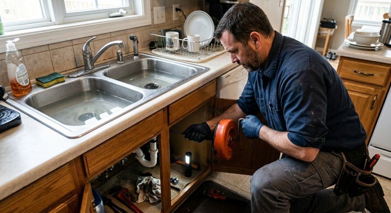 Sink Snaking in Denver, CO