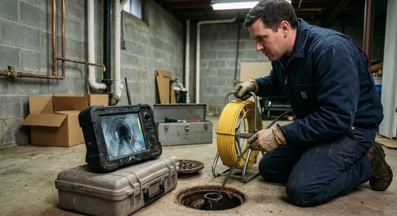 Drain Camera Inspection in Denver, CO