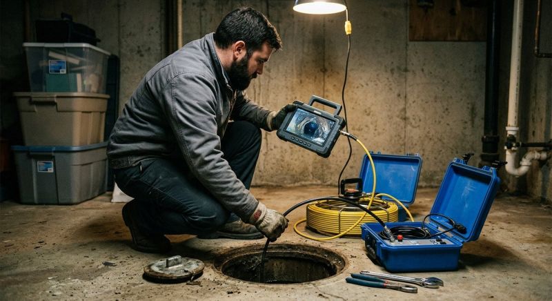 Drain Camera Inspection in Charlotte, NC
