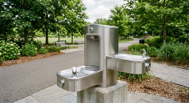 Drinking Fountain Installation in Carson City, NV