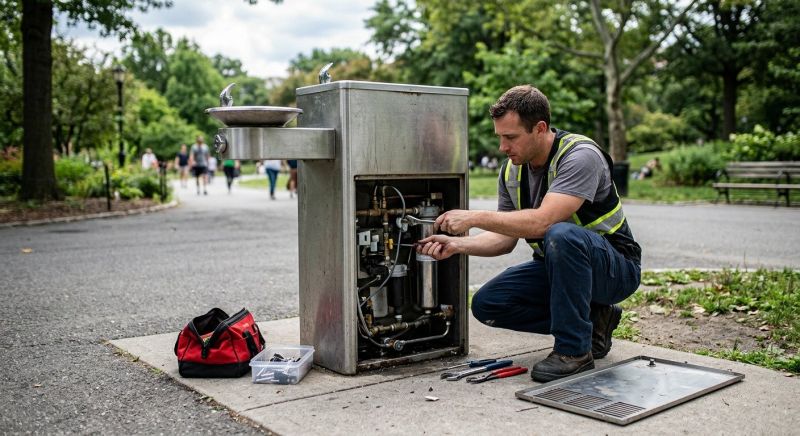 Drinking Fountain Maintenance in Carson City, NV
