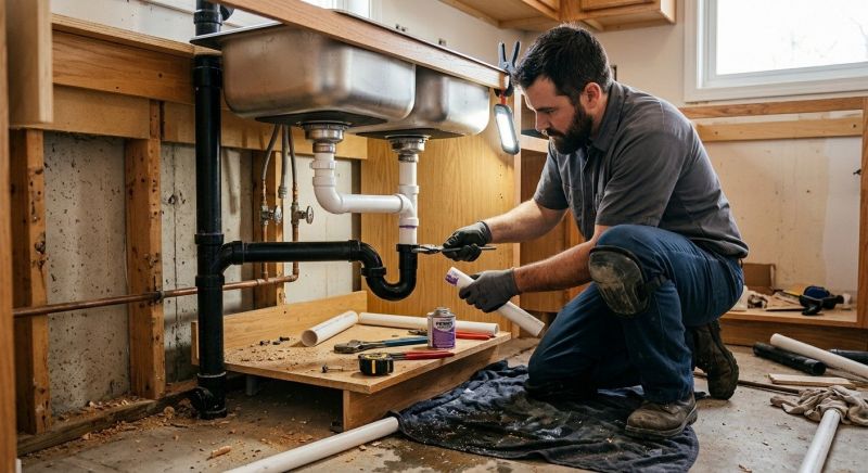 Kitchen Drain Installation in Denver, CO