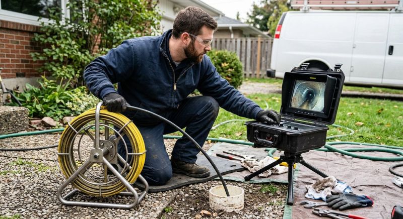 Sewer Line Camera Service in Charlotte, NC