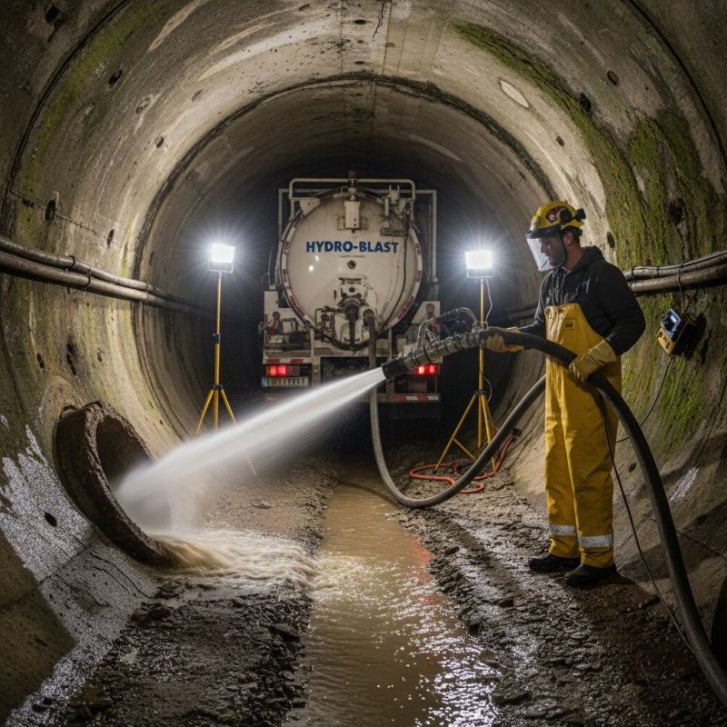 Sewer Line Hydrojetting in Denver, CO