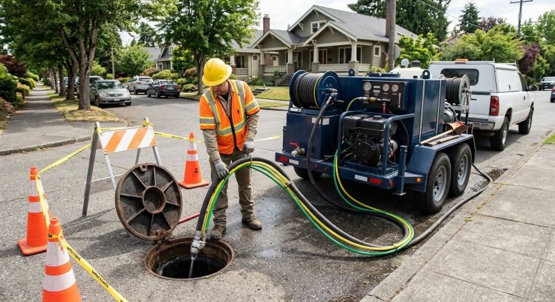 Sewer Line Hydrojetting in Denver, CO