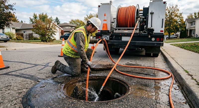 Sewer Line Jetting in Denver, CO