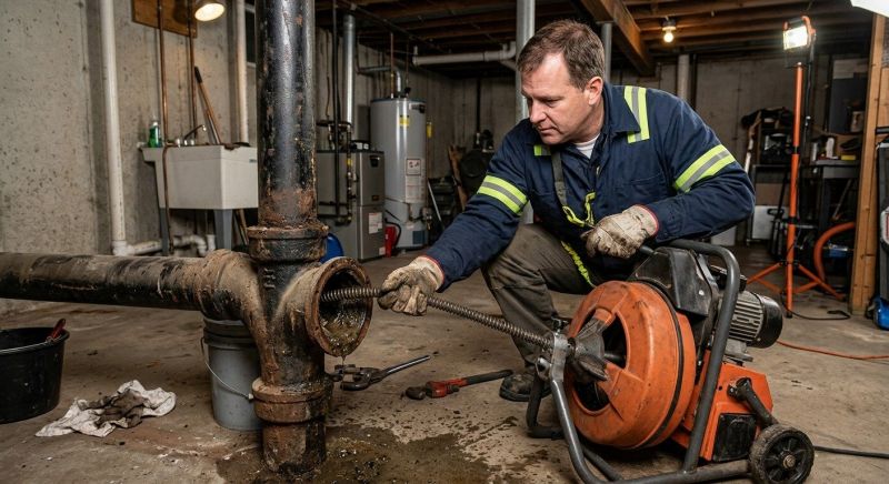 Stopped Up Drain Clearing in Denver, CO