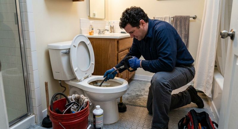 Toilet Drain Repair in Denver, CO